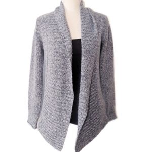 St. John's Bay Women's Open Front Cardigan - Petite Small Blue Sweater